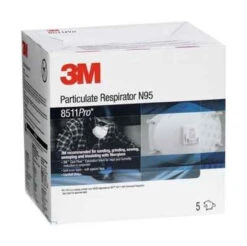 3M 8511PRO N95 Cool Flow Particulate Respirator - 5 Pack -Holsters Shop 3m 8511pro n95 cool flow particulate respirator 5 pack 8511pro 54335.1597352714