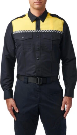 5.11 Tactical Men's Fast-Tac Hi-Vis Long Sleeve Uniform Shirt 72525