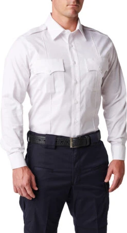 5.11 Tactical Men's NYPD Stryke Twill Long Sleeve Uniform Shirt 72541 -Holsters Shop 5.11 tactical mens nypd stryke twill long sleeve uniform shirt 72541 72541 73463.1669148143