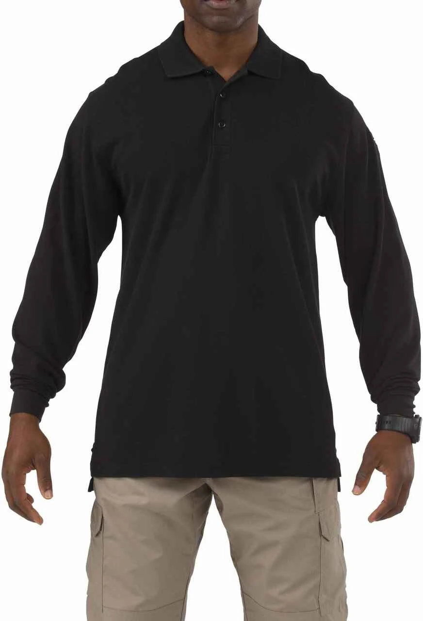 5.11 Tactical Men's Professional Long Sleeve Polo Shirt 42056 4 5.11 Tactical Men's Professional Long Sleeve Polo Shirt 42056 - Image 2