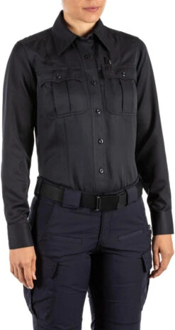 5.11 Tactical Women's Class A Fast-Tac Twill Long Sleeve Uniform Shirt 62396 -Holsters Shop 5.11 tactical womens class a fast tac twill long sleeve uniform shirt 62396 62396 16843.1669677731