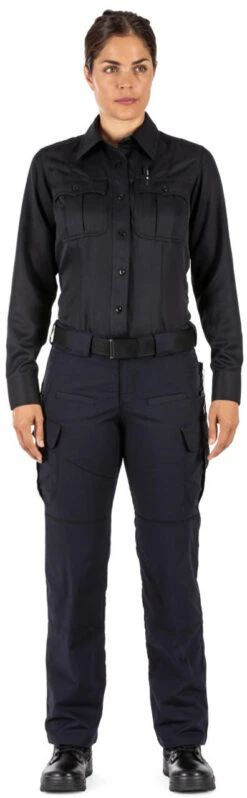 5.11 Tactical Women's Class A Fast-Tac Twill Long Sleeve Uniform Shirt 62396 -Holsters Shop 5.11 tactical womens class a fast tac twill long sleeve uniform shirt 62396 62396 41559.1669677650