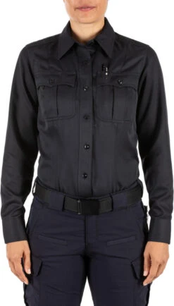 5.11 Tactical Women's Class A Fast-Tac Twill Long Sleeve Uniform Shirt 62396 -Holsters Shop 5.11 tactical womens class a fast tac twill long sleeve uniform shirt 62396 62396 60611.1669677623