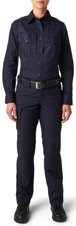 5.11 Tactical Women's NYPD Stryke RipStop Long Sleeve Uniform Shirt 62419 -Holsters Shop 5.11 tactical womens nypd stryke ripstop long sleeve uniform shirt 62419 62419 41797.1669142496