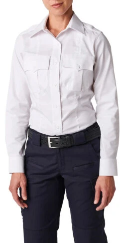 5.11 Tactical Women's NYPD Stryke Twill Long Sleeve Uniform Shirt 62418 -Holsters Shop 5.11 tactical womens nypd stryke twill long sleeve uniform shirt 62418 62418 09041.1669142241