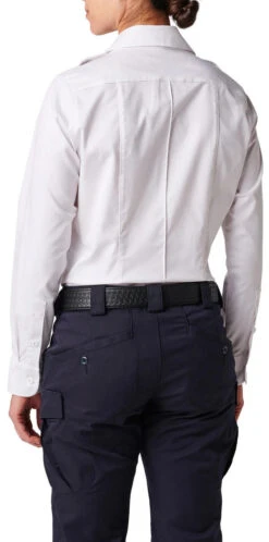 5.11 Tactical Women's NYPD Stryke Twill Long Sleeve Uniform Shirt 62418 -Holsters Shop 5.11 tactical womens nypd stryke twill long sleeve uniform shirt 62418 62418 81385.1669142232