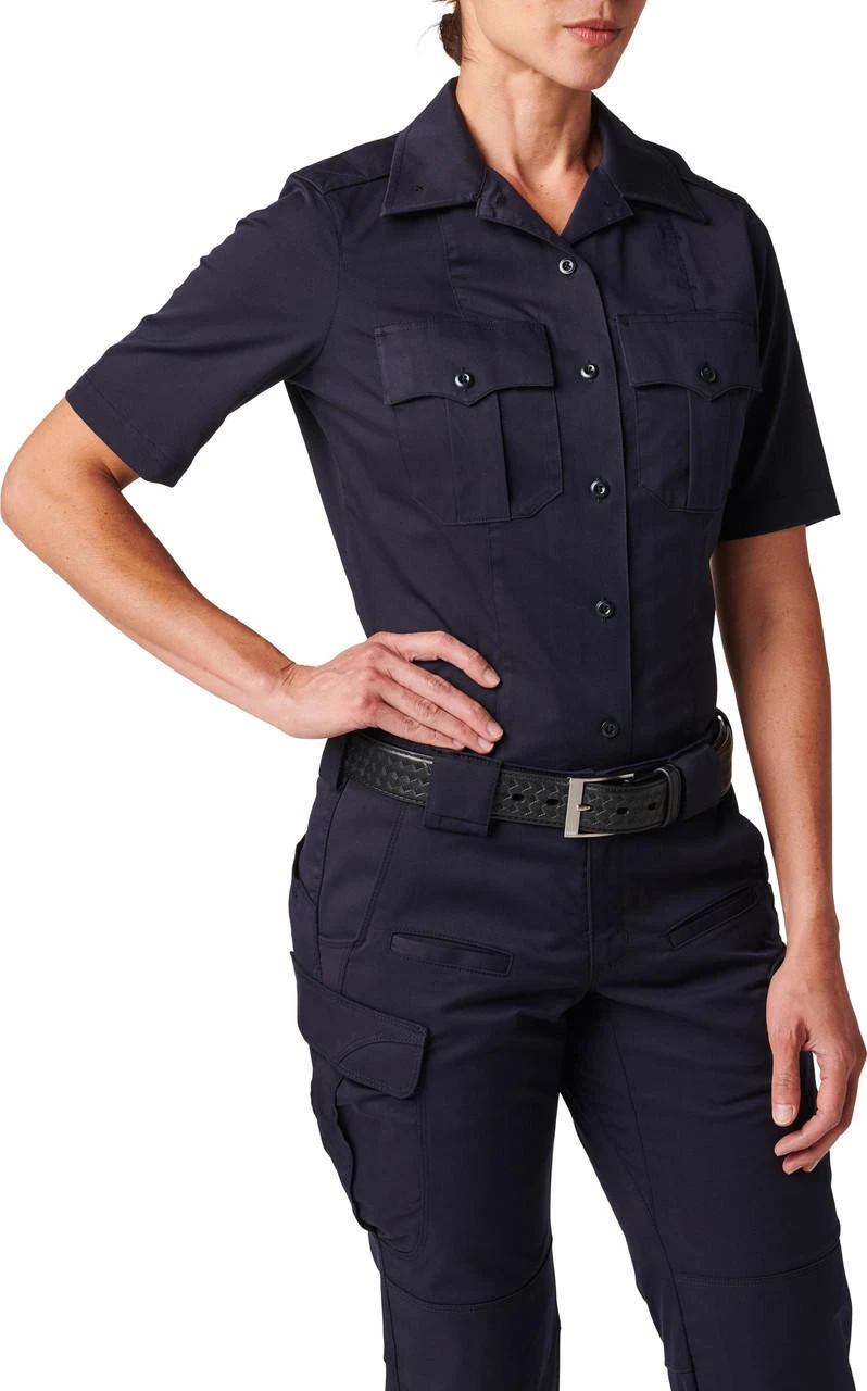 5.11 Tactical Women's NYPD Stryke Twill Short Sleeve Uniform Shirt 61334 9 5.11 Tactical Women's NYPD Stryke Twill Short Sleeve Uniform Shirt 61334 - Image 7