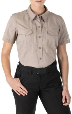 5.11 Tactical Women's Stryke Short Sleeve Shirt 61325 -Holsters Shop 5.11 tactical womens stryke short sleeve shirt 61325 61325 31417.1601498815