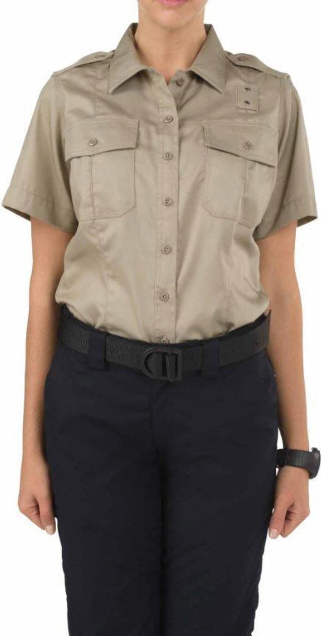 5.11 Tactical Women's Twill PDU Class A Short Sleeve Shirt 61158 5 5.11 Tactical Women's Twill PDU Class A Short Sleeve Shirt 61158 - Image 3
