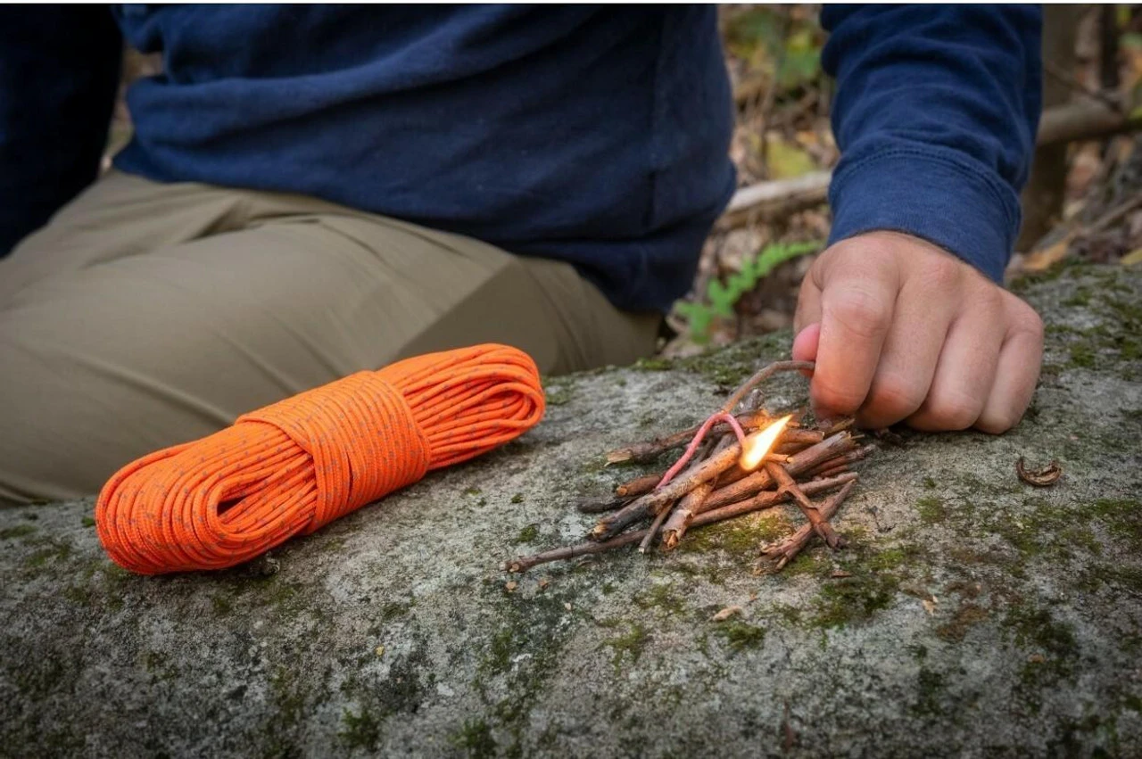 Adventure Medical Kits SOL 50ft. Fire Lite Tinder Cord 550 0140-1732 6 Adventure Medical Kits SOL 50ft. Fire Lite Tinder Cord 550 0140-1732 - Image 4