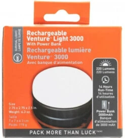 Adventure Medical Kits SOL Venture Light 3000 Recharge With Power Bank 0140-1305 -Holsters Shop adventure medical kits sol venture light 3000 recharge with power bank 0140 1305 0140 1305 80711.1647698775