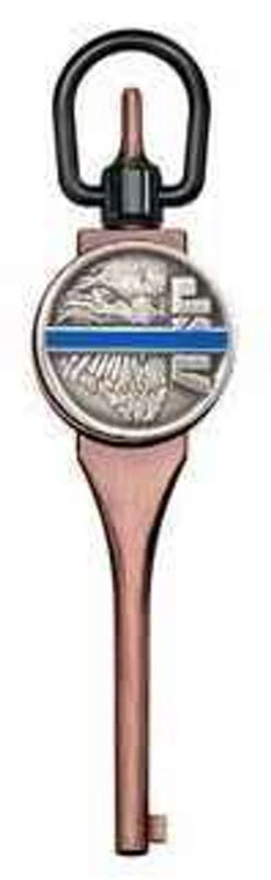 ASP Black Chrome Blue Line G1 Extended Handcuff Key 56316 -Holsters Shop asp black chrome blue line g1 extended handcuff key 56316 87903.1599191464