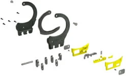 ASP Products Aluminum Hinge Ultra Plus Cuffs HUPCA -Holsters Shop asp products aluminum hinge ultra plus cuffs hupca hupca 09024.1621035269