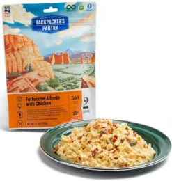 Backpacker's Pantry Fettuccini Alfredo With Chicken - 2 Servings -Holsters Shop backpackers pantry fettuccini alfredo with chicken 2 servings 102420 54186.1601479063