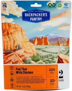 Backpacker's Pantry Pad Thai W/ Chicken - 2 Servings
