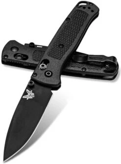 Benchmade 535 Bugout Black Folding Knife -Holsters Shop benchmade 535 bugout black folding knife 535 bk 89494.1601550511