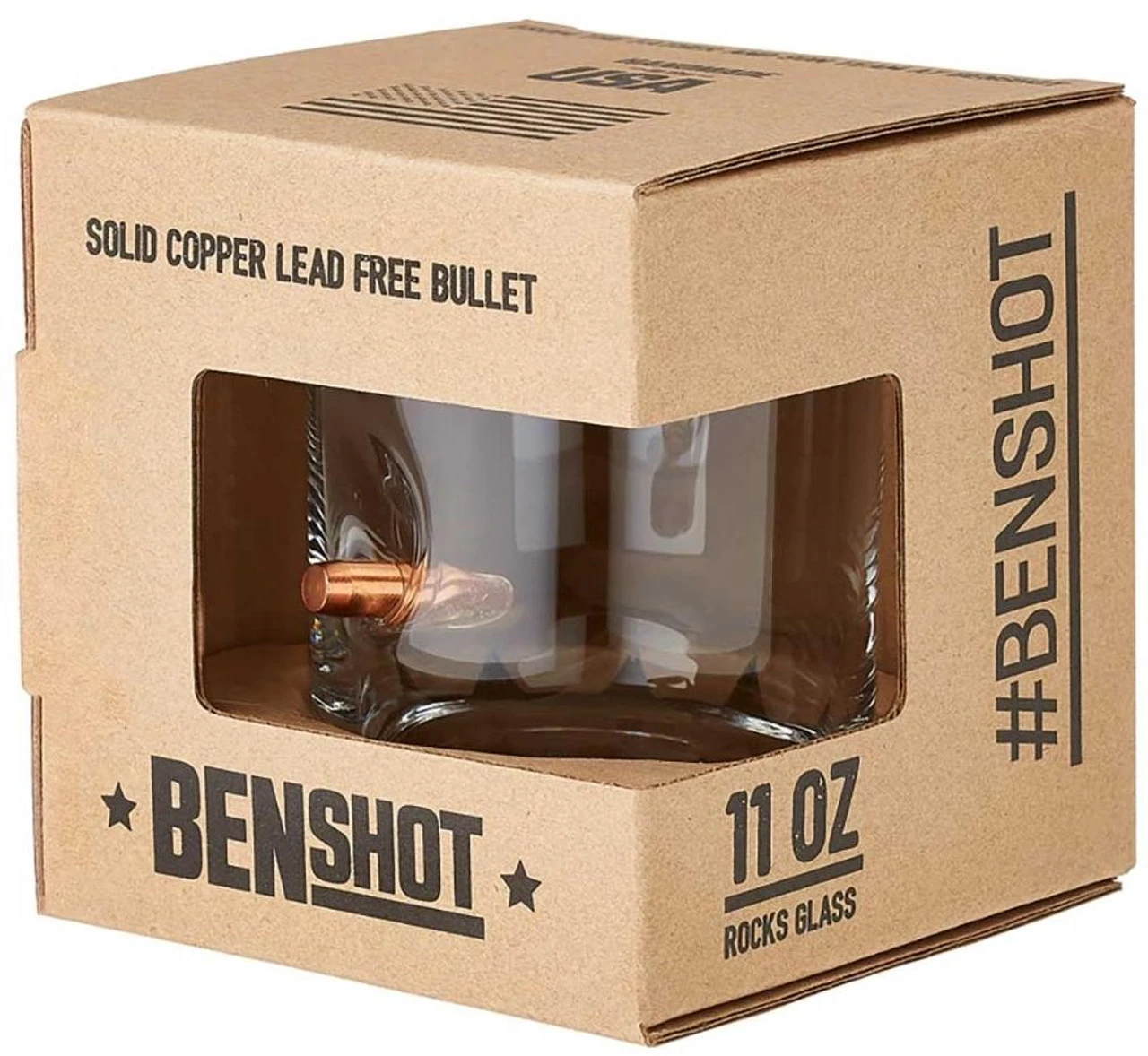 BenShot Patriotic Rocks Glass 5 BenShot Patriotic Rocks Glass - Image 3