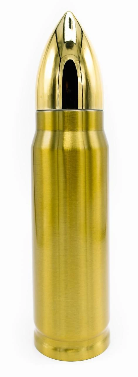 Caliber Gourmet Bullet Thermos Bottle 3 Caliber Gourmet Bullet Thermos Bottle