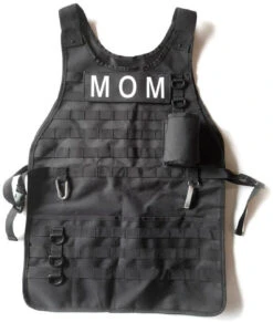 Caliber Gourmet Tactical BBQ Apron With Carabiner And Bottle Opener -Holsters Shop caliber gourmet tactical bbq apron with carabiner and bottle opener cbg 1028 33634.1636431655