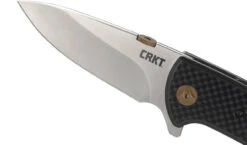 CRKT 4620 Avant Carbon Fiber Spear Point Flipper Folding Knife -Holsters Shop columbia river knife and tool avant spear point folding knife cr 4620 75546.1655475691