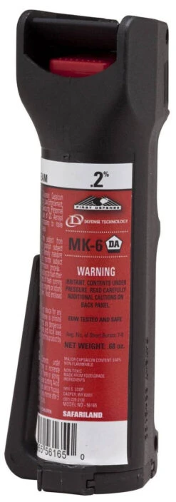 Def-Tec First DefenseMK-6 Stream OC Pepper Spray Aerosol