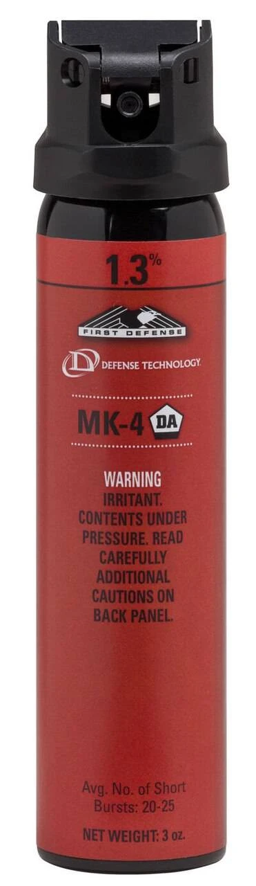 Defense Technology First Defense 1.3% MK-4 Stream OC Aerosol 3 Defense Technology First Defense 1.3% MK-4 Stream OC Aerosol