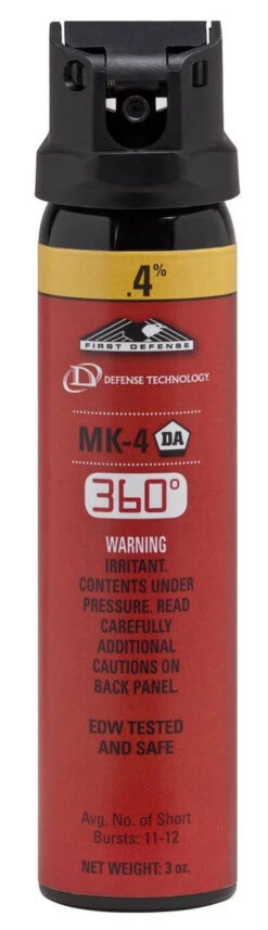 Defense Technology First Defense 360 .4% MK-4 Stream OC Aerosol