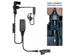 Earphone Connection Hawk Black Diamond Tactical Easy Connect Lapel Microphone -Holsters Shop earphone connection hawk black diamond tactical easy connect lapel microphone hawk ec mic 47603.1621556121