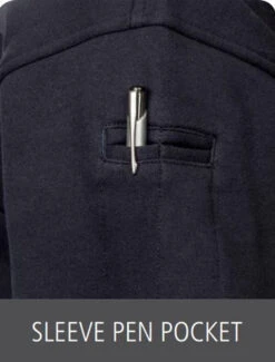 Elbeco Navy Quarter Zip Job Shirt -Holsters Shop elbeco navy quarter zip job shirt 3730 29995.1603761574