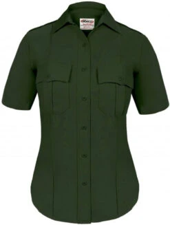 Elbeco Textrop2 Womens Zippered Short Sleeve Shirt