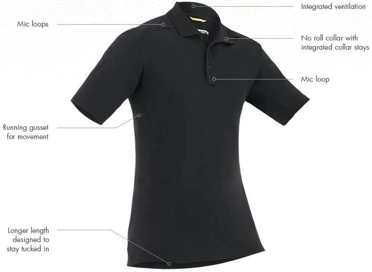 First Tactical Men's Cotton Short Sleeve Polo 112508 20 First Tactical Men's Cotton Short Sleeve Polo 112508 - Image 18