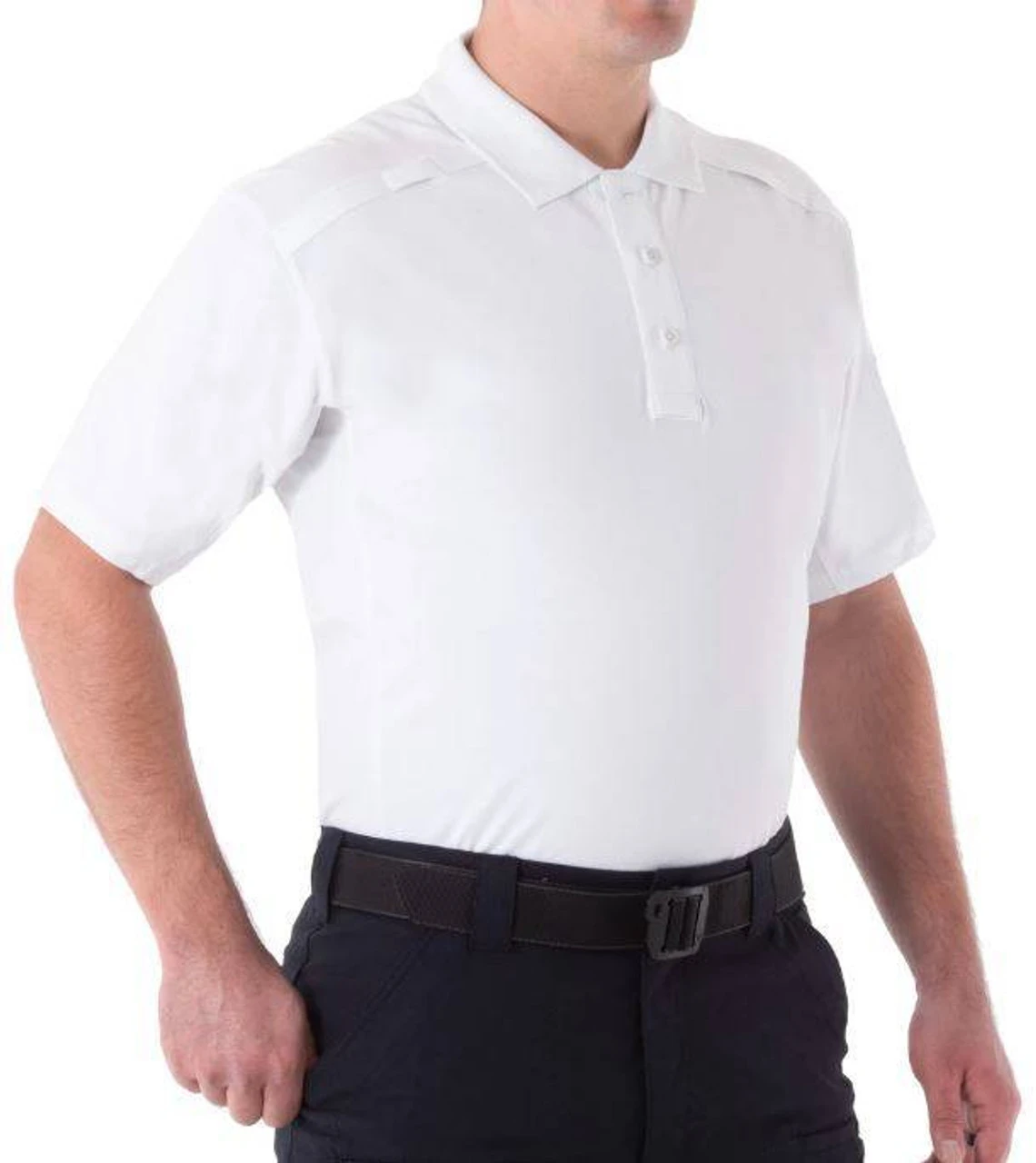 First Tactical Men's Cotton Short Sleeve Polo 112508 6 First Tactical Men's Cotton Short Sleeve Polo 112508 - Image 4