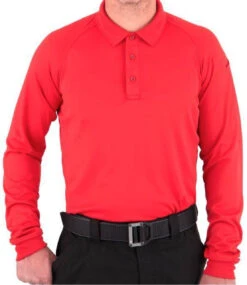 First Tactical Men's Performance Long Sleeve Polo 111503 -Holsters Shop first tactical mens performance long sleeve polo 111503 45670.1601548152