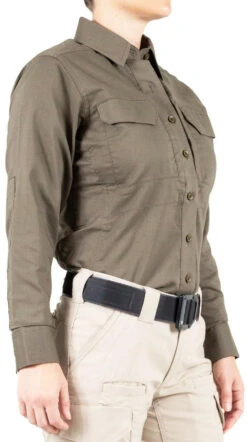 First Tactical Women V2 Tactical Long Sleeve Shirt 121006 -Holsters Shop first tactical women v2 tactical long sleeve shirt 121006 121006 04867.1626805068