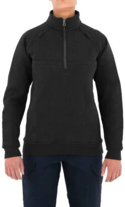 First Tactical Women's 1/4 Zip Cotton Job Shirt 128507 -Holsters Shop first tactical womens 14 zip cotton job shirt 128507 19821.1626383701