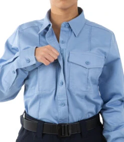 First Tactical Women's Cotton Station Long Sleeve Shirt -Holsters Shop first tactical womens cotton station long sleeve shirt 121009 62215.1691907062