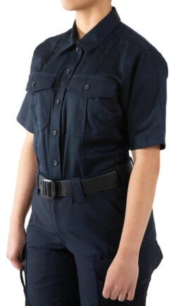 First Tactical Women's Cotton Station Short Sleeve Shirt -Holsters Shop first tactical womens cotton station short sleeve shirt 122008 01653.1691907259
