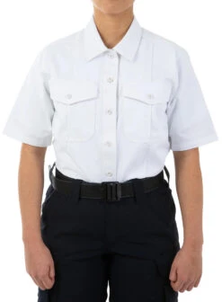 First Tactical Women's Cotton Station Short Sleeve Shirt -Holsters Shop first tactical womens cotton station short sleeve shirt 122008 37989.1691907803