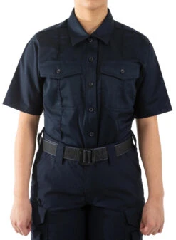 First Tactical Women's Cotton Station Short Sleeve Shirt -Holsters Shop first tactical womens cotton station short sleeve shirt 122008 48917.1691907052