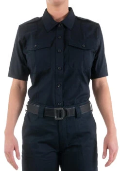 First Tactical Women's Pro Duty Uniform Short Sleeve Shirt -Holsters Shop first tactical womens pro duty uniform short sleeve shirt 122001 41598.1691907149