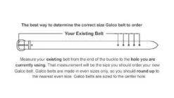 Galco SB3 1 1/2" Dress Holster Belt 13 Galco SB3 1 1/2" Dress Holster Belt -Holsters Shop galco sb3 dress belt sb3 48976.1622224598