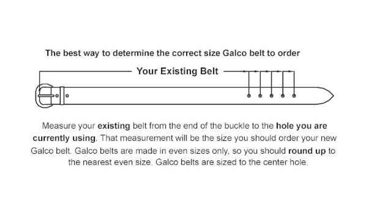 Galco SB3 1 1/2" Dress Holster Belt 8 Galco SB3 1 1/2" Dress Holster Belt - Image 6
