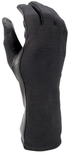 Hatch Black Flight Gloves With Nomex BNG190 -Holsters Shop hatch black flight gloves with nomex bng190 bng190 91571.1619606607