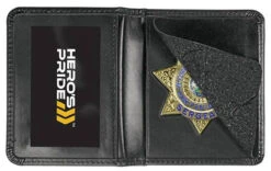 Hero's Pride Deluxe Low Profile Badge Case With ID