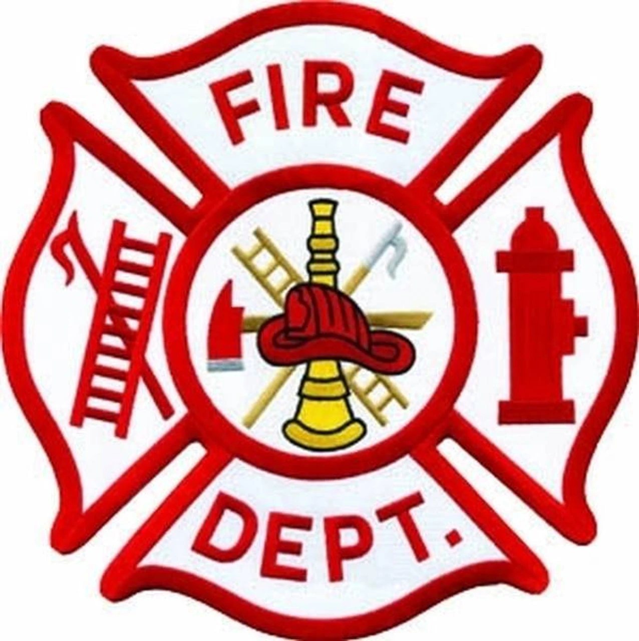 Hero's Pride Fire Dept. Patch - 12x12" 3 Hero's Pride Fire Dept. Patch - 12x12"
