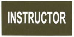 Hero's Pride Instructor Tactical Chest And Back Patch Set -Holsters Shop heros pride instructor tactical chest and back patch set hp 116042 83832.1620905730