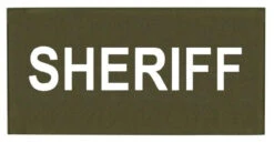 Hero's Pride Sheriff Tactical Chest And BackPatch Set -Holsters Shop heros pride sheriff tactical chest and backpatch set hp 116041 30211.1620905961