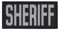 Hero's Pride Sheriff Tactical Chest And BackPatch Set -Holsters Shop heros pride sheriff tactical chest and backpatch set hp 116041 62903.1620906357