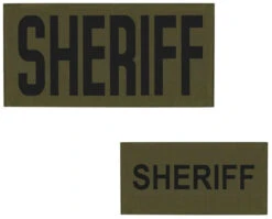 Hero's Pride Sheriff Tactical Chest And BackPatch Set -Holsters Shop heros pride sheriff tactical chest and backpatch set hp 116041 67725.1620906183