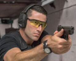 Howard Leight Black Impact Sport Electronic Earmuff With Deluxe Headband -Holsters Shop howard leight black impact sport electronic earmuff with deluxe headband r 02524 65157.1603770820